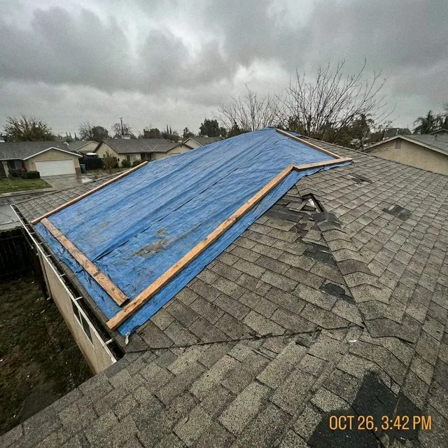Wind Damage Roof Repair in Bakersfield, CA