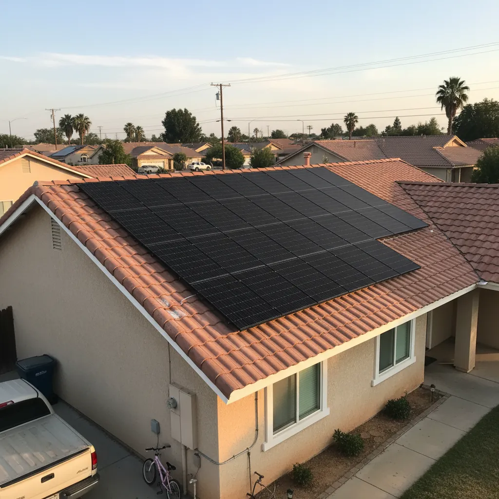 Solar Panel Roofing Installation in Bakersfield, CA