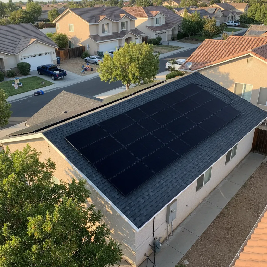 Solar Shingle Installation in Bakersfield, CA