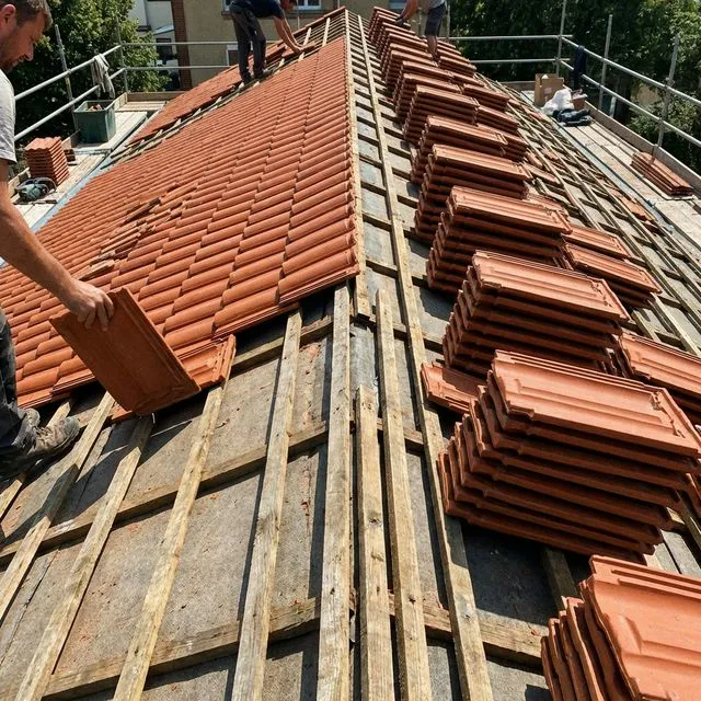 Tile Roof Installation and Repair process in Bakersfield, CA
